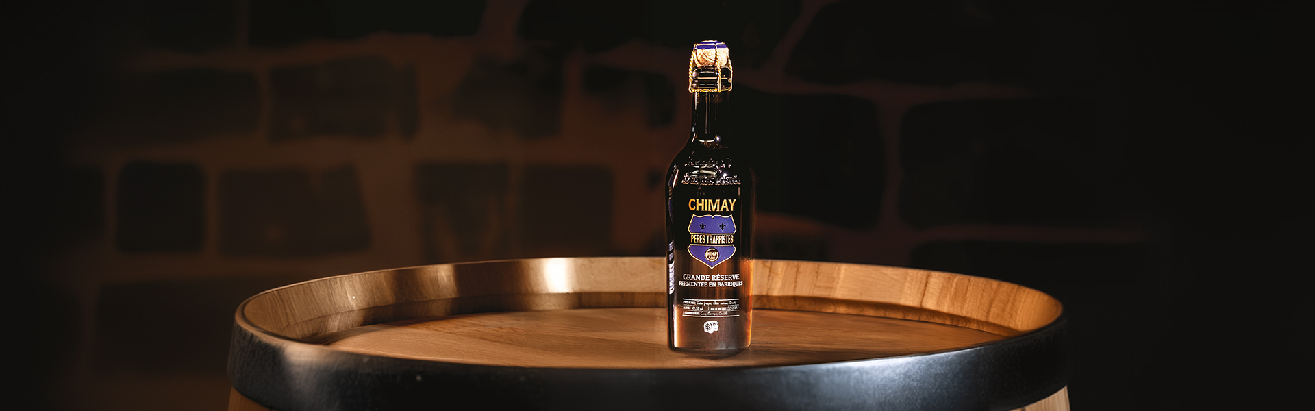 Chimay Blå lagrad på Brandyfat i exklusivt släpp på Systembolaget.